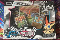 Pokemon TCG Victini Illustration Collection Black Bolt/White Flare Sealed - Image 1