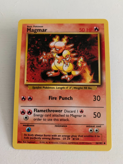 POKEMON MAGMAR BASE SET 36/102, WOTC. 1999. - Image 1