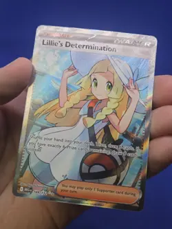 Pokemon Mega Evolution Lillie’s Determination 169/132 Full Art Trainer NM - Image 2