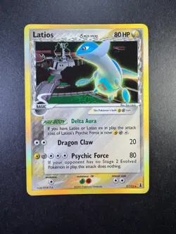 2005 POKEMON EX DELTA SPECIES LATIOS-HOLO 9/113 TCG - Image 1