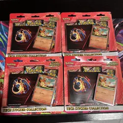 Pokemon Ascended Heroes Tech Sticker Collection Charmander New Sealed - Image 1