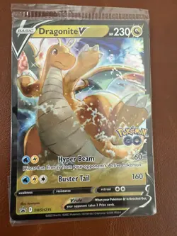 Dragonite V - SWSH235 - SWSH Black Star Promos, English Pokemon Promo SEALED - Image 1