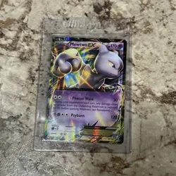 Pokemon TCG Mewtwo EX XY183 Black Star Promo - Image 1