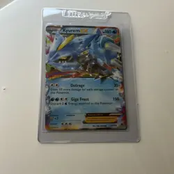 Pokemon Kyurem EX #30/101 2013 Balck & White Plasma Blast Ultra Rare Holo - Image 2
