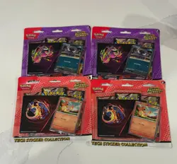 Pokemon TCG Ascended Heroes Tech Sticker Collection x4 Sealed - Image 1