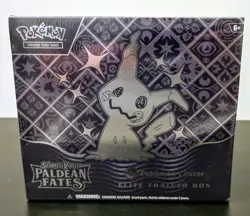 Pokemon TCG Paldean Fates Pokemon Center Elite Trainer Box ETB New Sealed - Image 1
