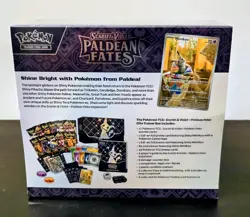 Pokemon TCG Paldean Fates Pokemon Center Elite Trainer Box ETB New Sealed - Image 2