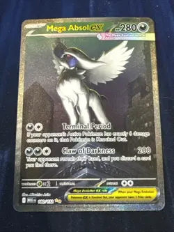 Pokemon TCG Mega Evolution Mega Absol EX SIR 180/132 - ENGLISH NM PACK FRESH - Image 1