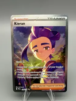 Pokemon TCG Kieran 174/131 SV: Prismatic Evolutions Special Illustration Rare - Image 1