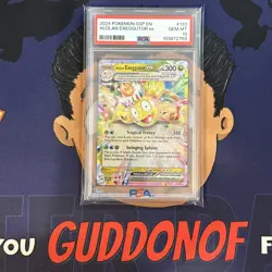 💎PSA 10 GEM 2024 Pokemon Surging Sparks ALOLAN EXEGGUTOR EX #133 - Image 1