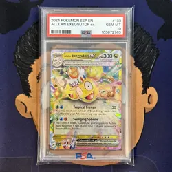 💎PSA 10 GEM 2024 Pokemon Surging Sparks ALOLAN EXEGGUTOR EX #133 - Image 2