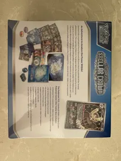 NEW Pokemon TCG: Stellar Crown Pokemon Center Exclusive Elite Trainer Box ETB - Image 2