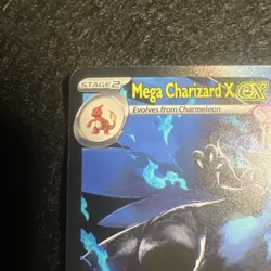 Mega Charizard X EX SIR 125/094 Phantasmal Flames English Pokemon TCG Pack Fresh - Image 3
