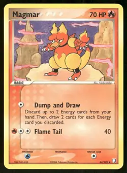 Pokemon Tcg Magmar #44 Pokemon Team Rocket Returns LP - Image 1
