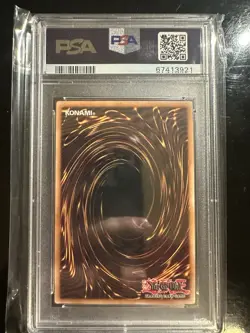 Yugioh PSA 10 Black Winged Dragon TSHD-EN040 Ghost Rare 1st Ed - Image 2