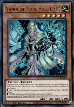 Vanquish Soul Hollie Sue - Ultra Rare 1st Edition DUAD-EN022 - NM - YuGiOh - Image 1