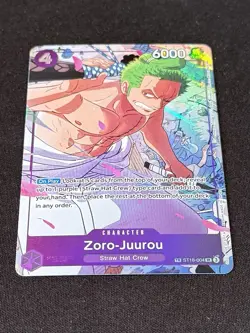 Zoro-Juurou One Piece ST18-004 Treasure Rare English NM - Image 2