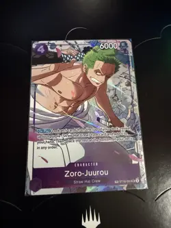 Zoro-Juurou Treasure Rare Character ST18-004 One Piece English Near Mint - Image 1