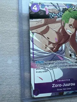Zoro-Juurou One Piece ST18-004 Treasure Rare English NM - Image 3