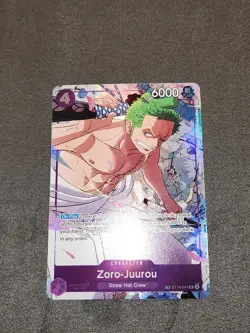 One Piece | Zoro-Juurou | ST18-004 | OP09 | Treasure Rare Alt Art (TR/SR) | NM - Image 2
