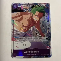 Zoro-Juurou ST18-004 OP09 English Treasure Rare - Mint NM - One Piece TCG Holo - Image 1