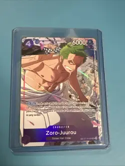 Zoro-Juurou One Piece ST18-004 Treasure Rare English NM - Image 1