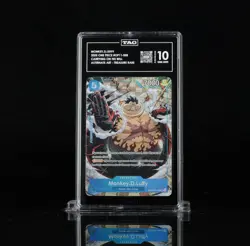 TAG 10 Monkey.D.Luffy OP11-058 Treasure Rare OP13 Carrying On His Will One Piece - Image 1