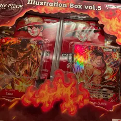 One Piece Illustration Box Vol 5 and Vol 6 Lot of 4 boxes Brand New - Image 5