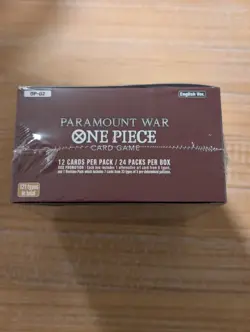 RED BOTTOM One Piece TCG: Paramount War - Booster Box - Paramount War OP-02 811039039080 - Image 5