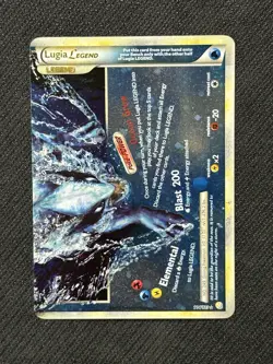 Lugia Legend (Bottom) 114/123 HeartGold SoulSilver Holo Pokemon Card - Image 1