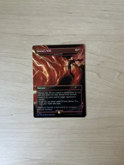 MTG English Storm's Will - Jeska's Will (Rainbow Foil) NM Foil Secret Lair - Image 1