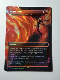 Storm's Will - Jeska's Will (Rainbow Foil) Secret Lair Drop Foil - Image 1