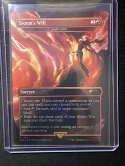 MTG English Storm's Will - Jeska's Will (Rainbow Foil) NM Foil Secret Lair - Image 1