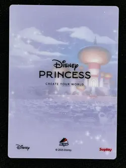2025 Suplay Disney Princess Create Your World Flowing Sand Card Jasmine #1 - Image 2