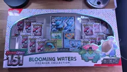 Pokemon 151 Blooming Waters Premium Collection Box Sealed X1 (read description) - Image 1