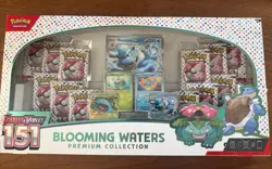 Pokemon TCG S&V 151 Blooming Waters Premium Collection Box Sealed READ NOTES - Image 1