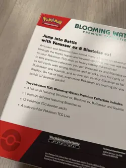 Pokemon 151 Blooming Waters Premium Collection & Poster Collection (15 Packs)! - Image 3