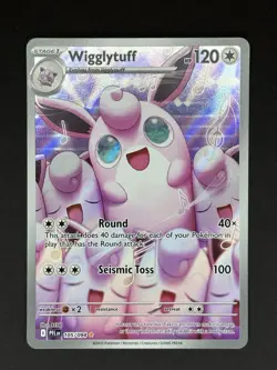Pokemon TCG Wigglytuff Illustration Rare - 105/094 - ME02: Phantasmal Flames NM - Image 1