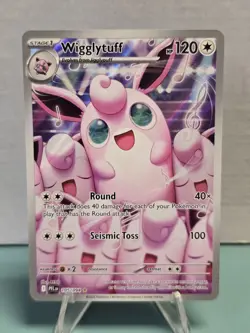 Pokemon TCG Wigglytuff 105/094 Me02: Phantasmal Flames Illustration Rare NM - Image 1
