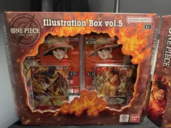 One Piece Card Game: Illustration Box Volume 5 And 6 Lot of 4 Sealed - Image 3