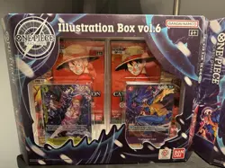 One Piece Card Game: Illustration Box Volume 5 And 6 Lot of 4 Sealed - Image 5
