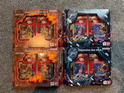 One Piece Card Game: Illustration Box Volume 5 And 6 Lot of 4 Sealed - Image 1