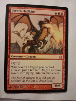 Utvara Hellkite Return to Ravnica Regular 2012 Magic: The Gathering Card - Image 1
