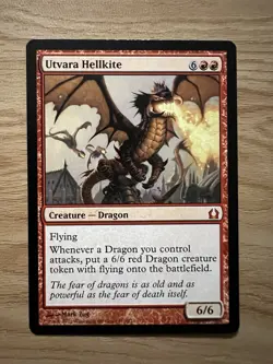 MTG Utvara Hellkite Return to Ravnica Mythic Card 110/274 Regular - Image 1