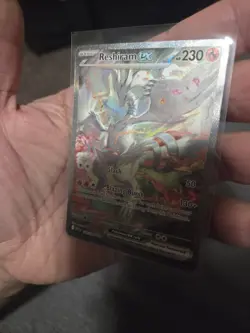 Reshiram EX 166/086 Sv: White Flare Holo Special Illustration Rare (NM) - Image 3