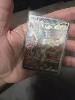 Reshiram EX 166/086 Sv: White Flare Holo Special Illustration Rare (NM) - Image 4