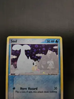 Pokemon TCG Seel 78/112 Holo Card EX Fire Red Leaf Green - Image 2