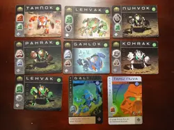 2001 Lego Bionicle | Lot of 21 | TCG McDonalds Holo First Edition Cards Technic - Image 2