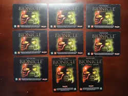 2001 Lego Bionicle | Lot of 21 | TCG McDonalds Holo First Edition Cards Technic - Image 4