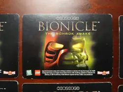 2001 Lego Bionicle | Lot of 21 | TCG McDonalds Holo First Edition Cards Technic - Image 5